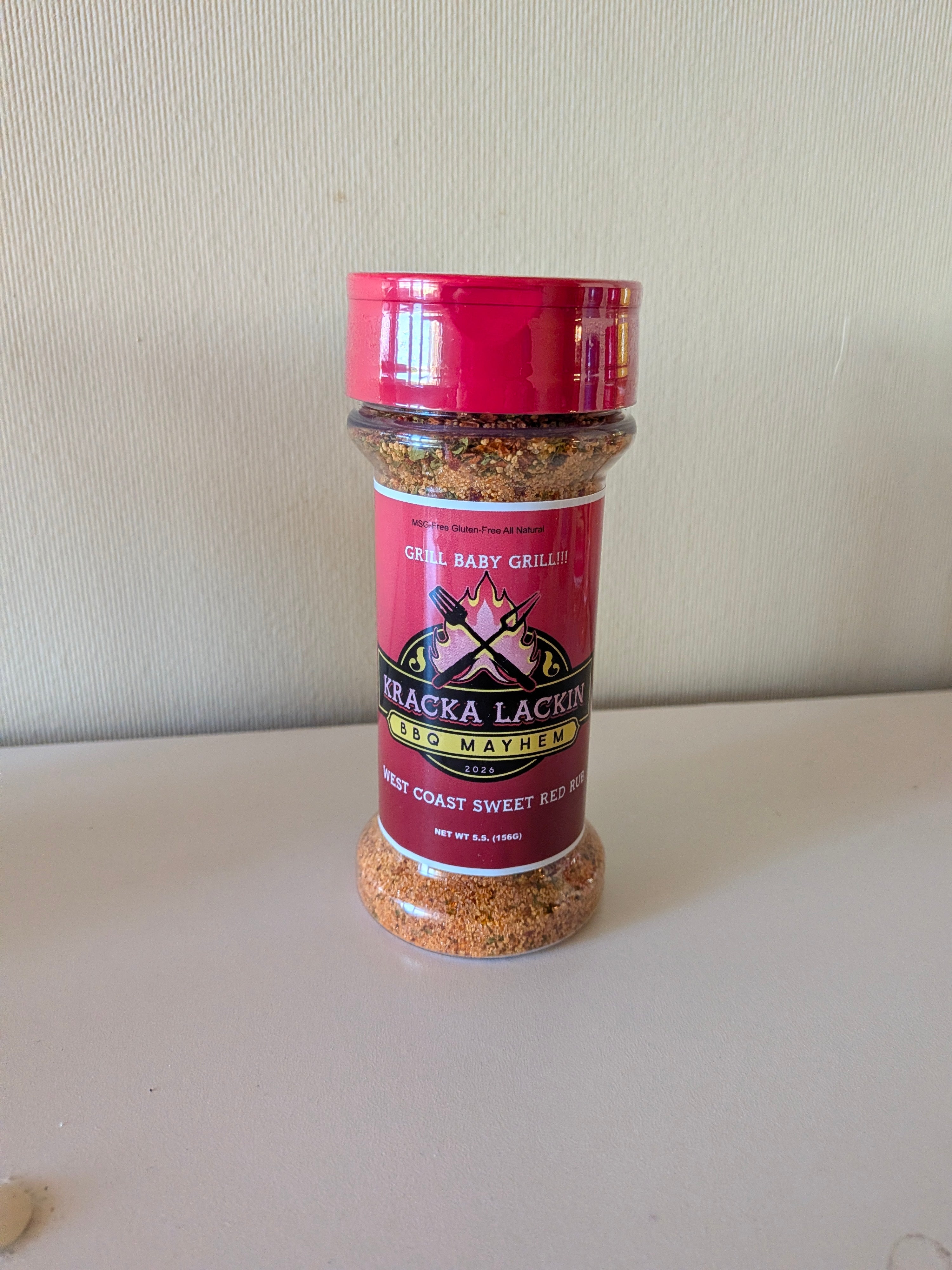 West Coast Sweet Red Rub